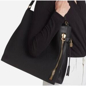 TOM FORD

Small Alix Leather Hobo Bag